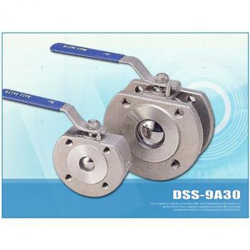 1-PC WAFER FLANGED ENDS BALL VALVE