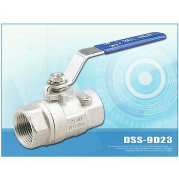 2-PC BALL VALVE, THREAD ENDS, FULL PORT