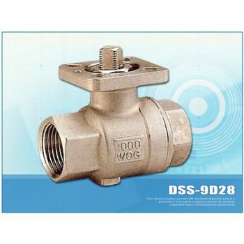 2-PC BALL VALVE, THREAD ENDS, FULL PORT